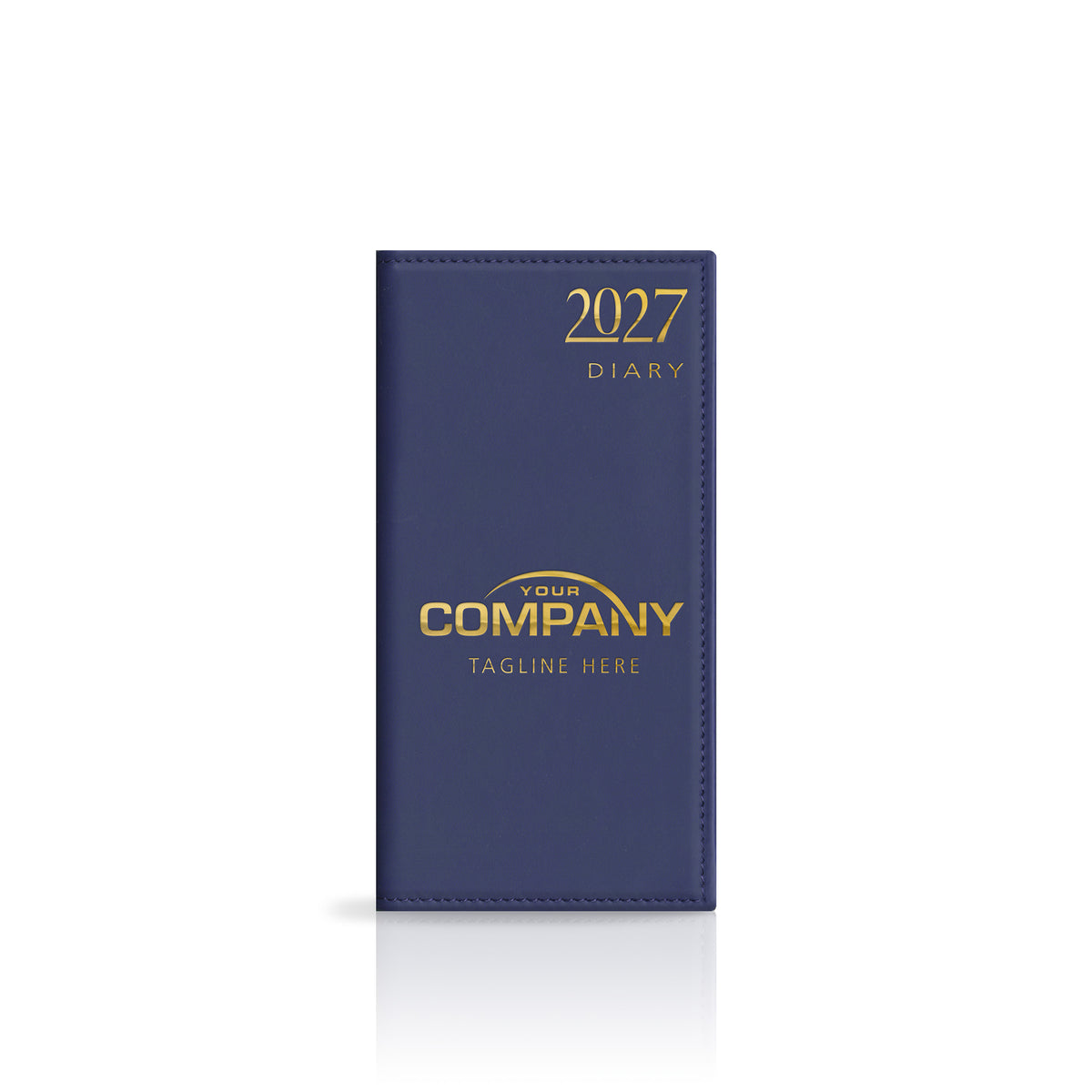 Pocket Monaco Deluxe 'Stitched Edge' Padded Customised Diary