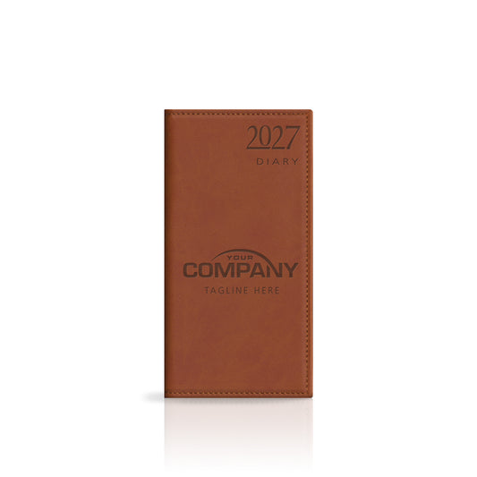 Pocket Monaco Deluxe 'Stitched Edge' Padded Customised Diary