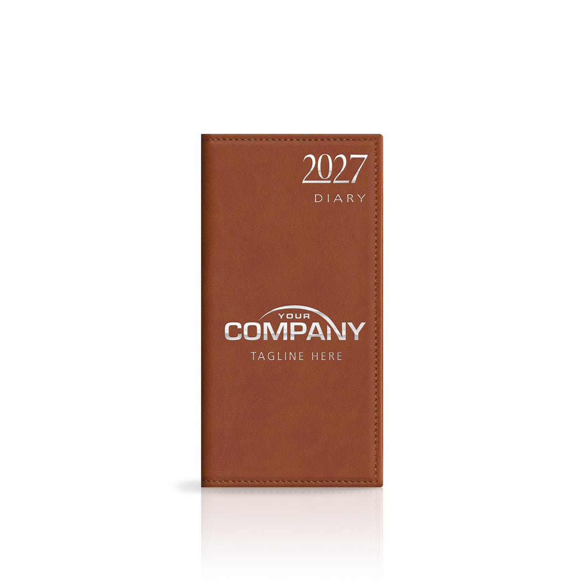 Pocket Monaco Deluxe 'Stitched Edge' Padded Customised Diary