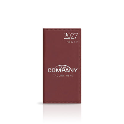 Pocket Monaco Deluxe 'Stitched Edge' Padded Customised Diary