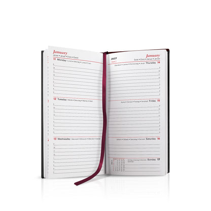 Pocket Linen Hardback Customised Diary