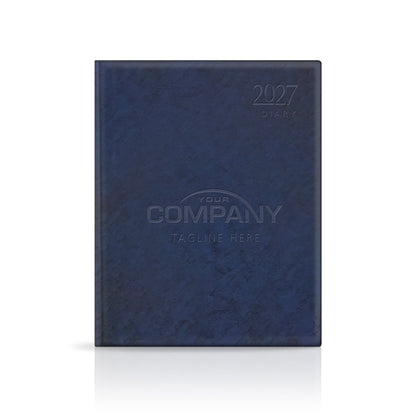Quarto Leatherette Padded Customised Diary