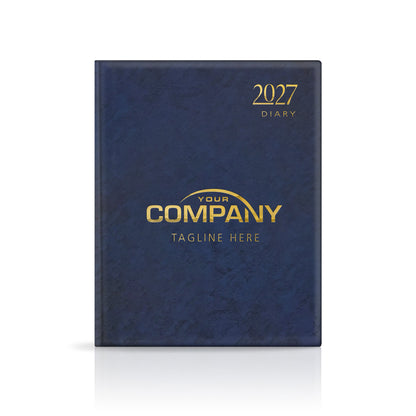 Quarto Leatherette Padded Customised Diary