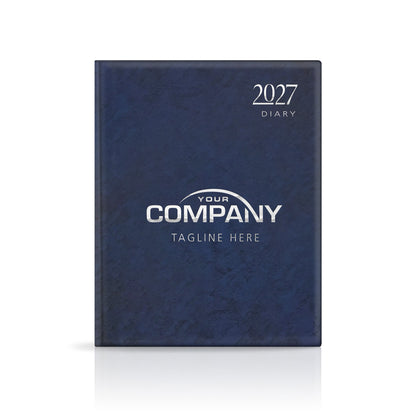Quarto Leatherette Padded Customised Diary