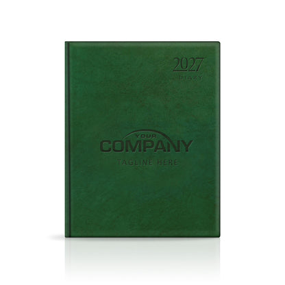Quarto Leatherette Padded Customised Diary