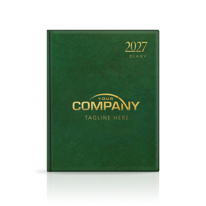 Quarto Leatherette Padded Customised Diary