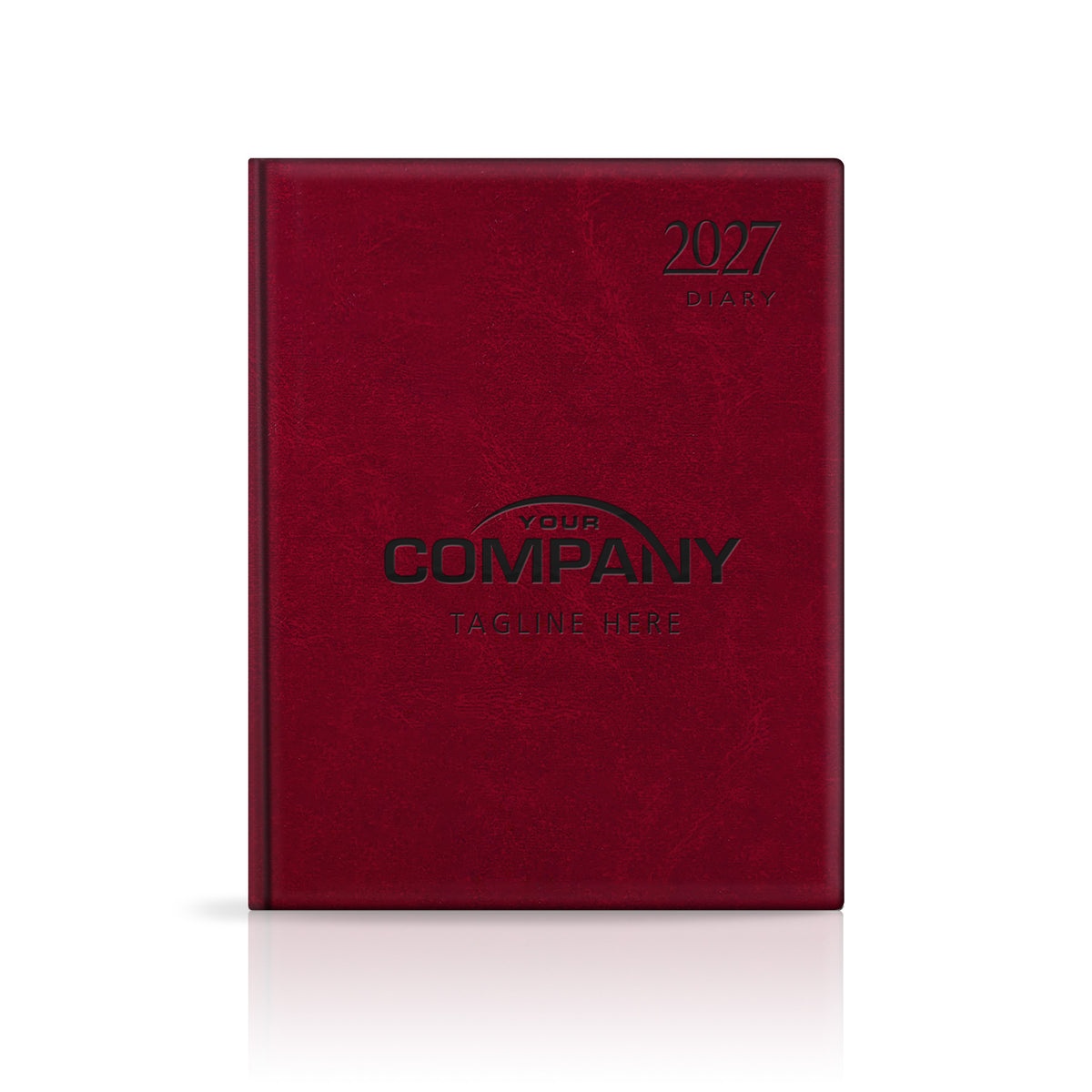 Quarto Leatherette Padded Customised Diary
