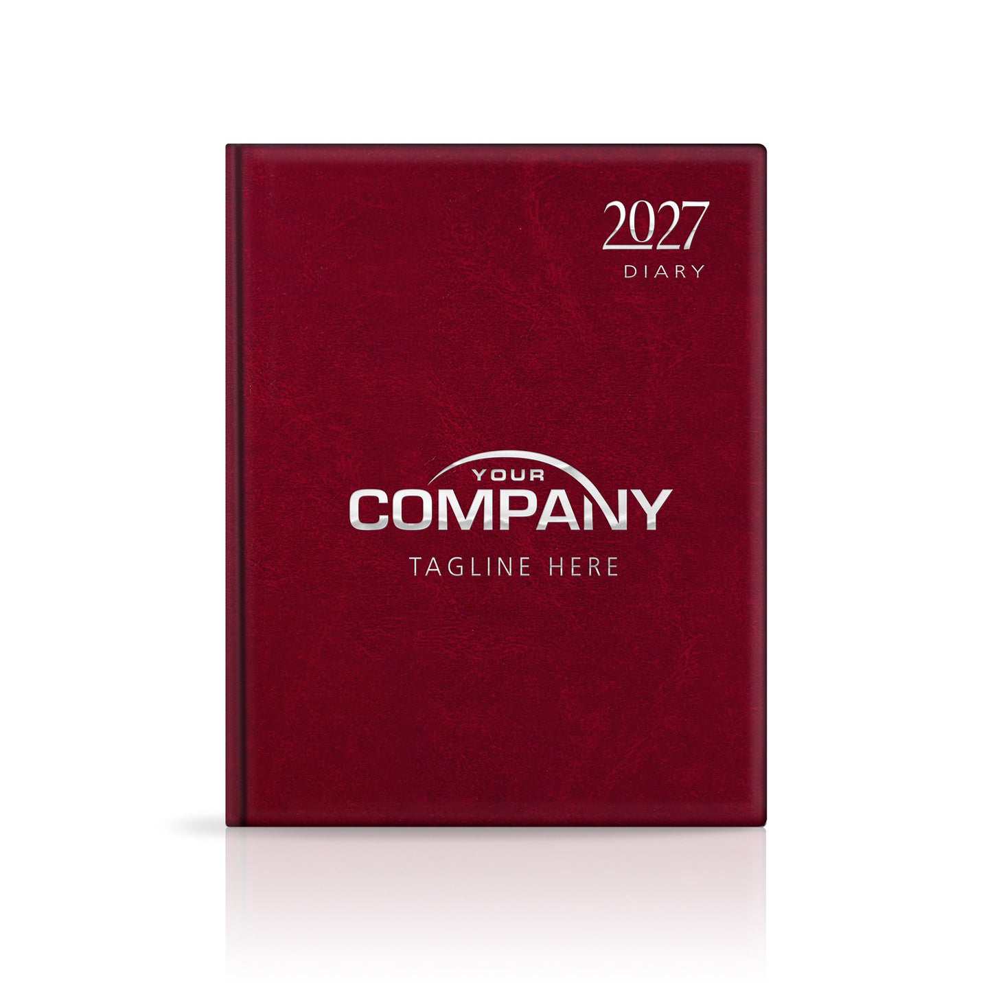 Quarto Leatherette Padded Customised Diary