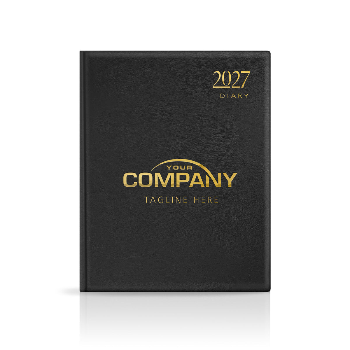 Quarto Leatherette Padded Customised Diary