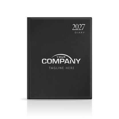 Quarto Leatherette Padded Customised Diary