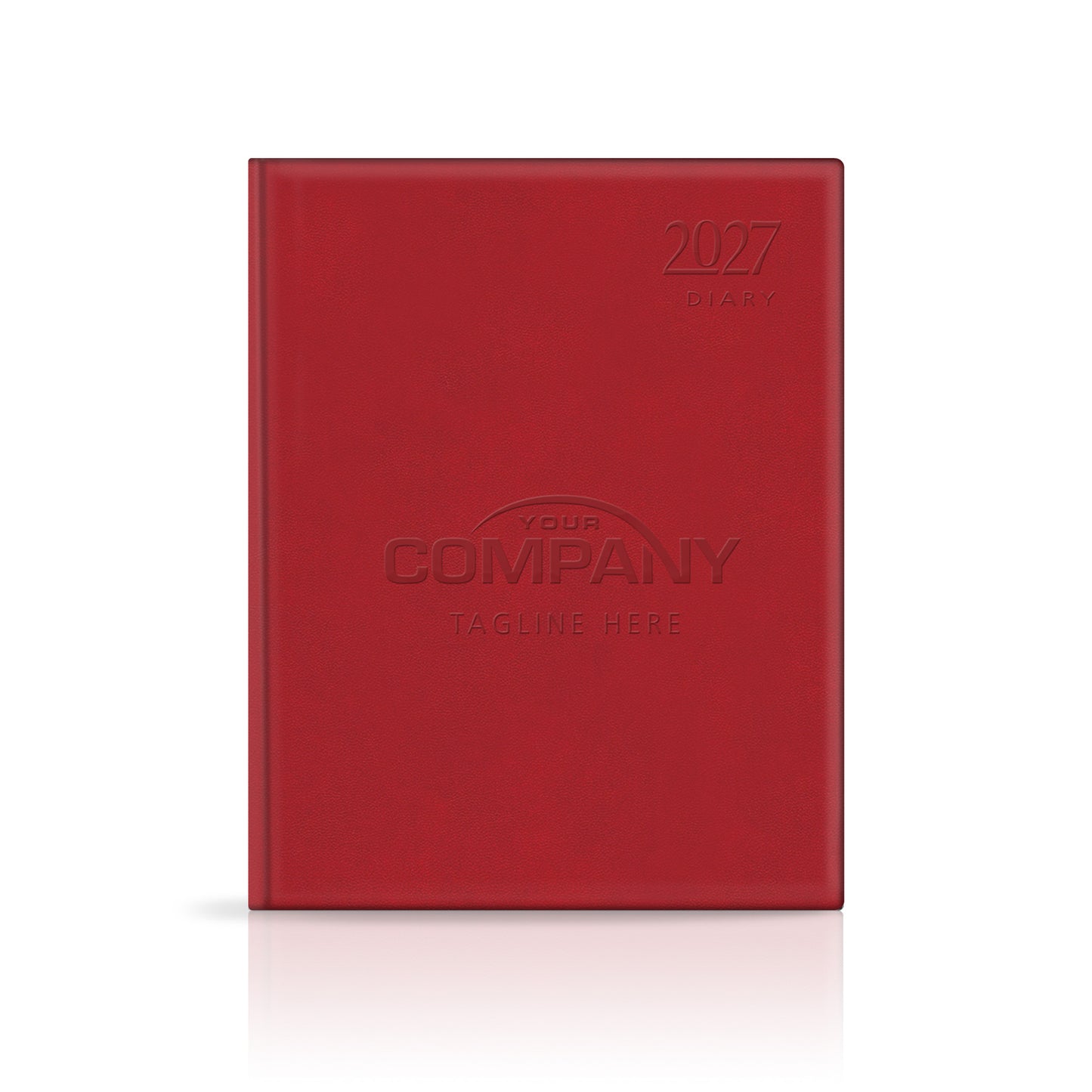 Quarto Leatherette Padded Customised Diary