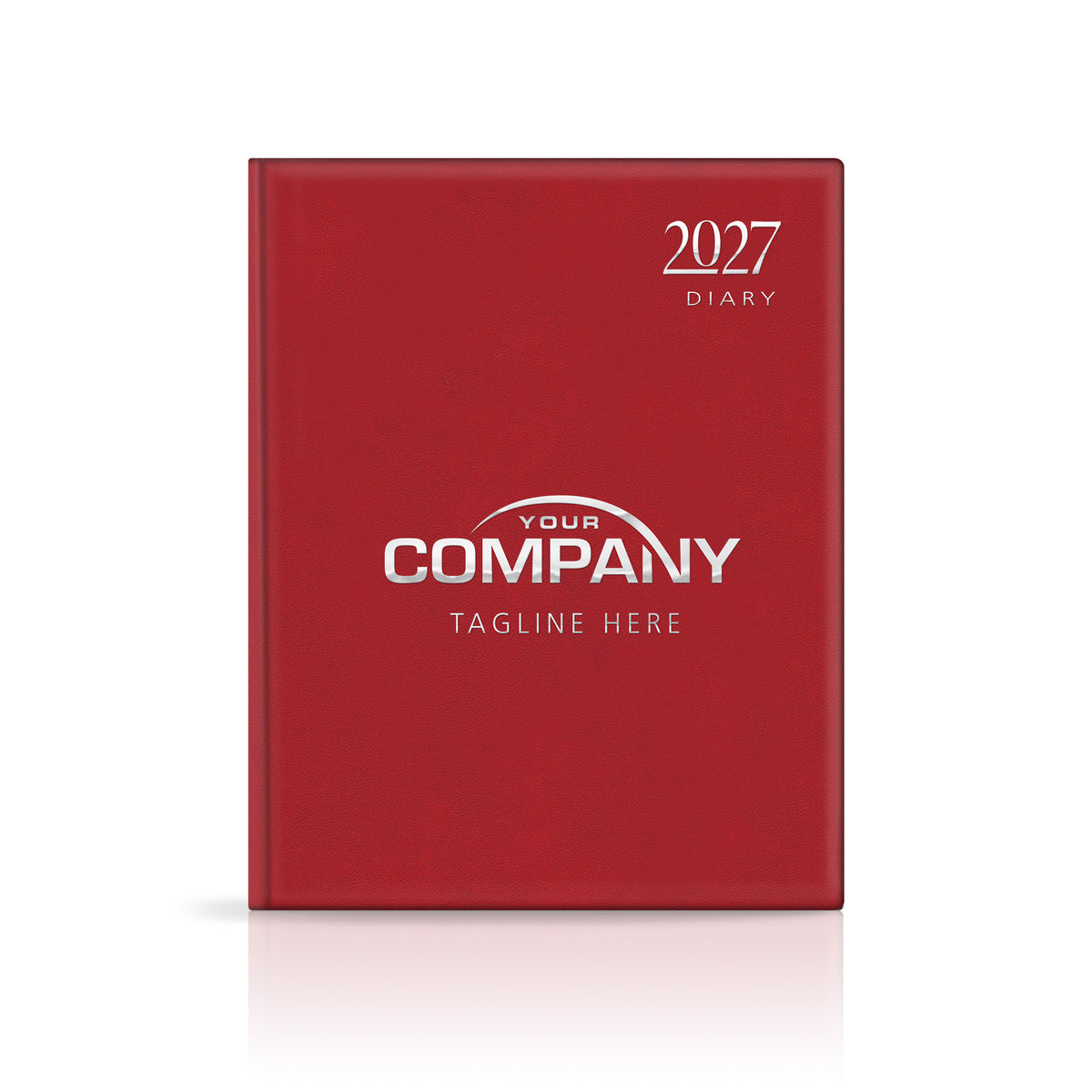 Quarto Leatherette Padded Customised Diary