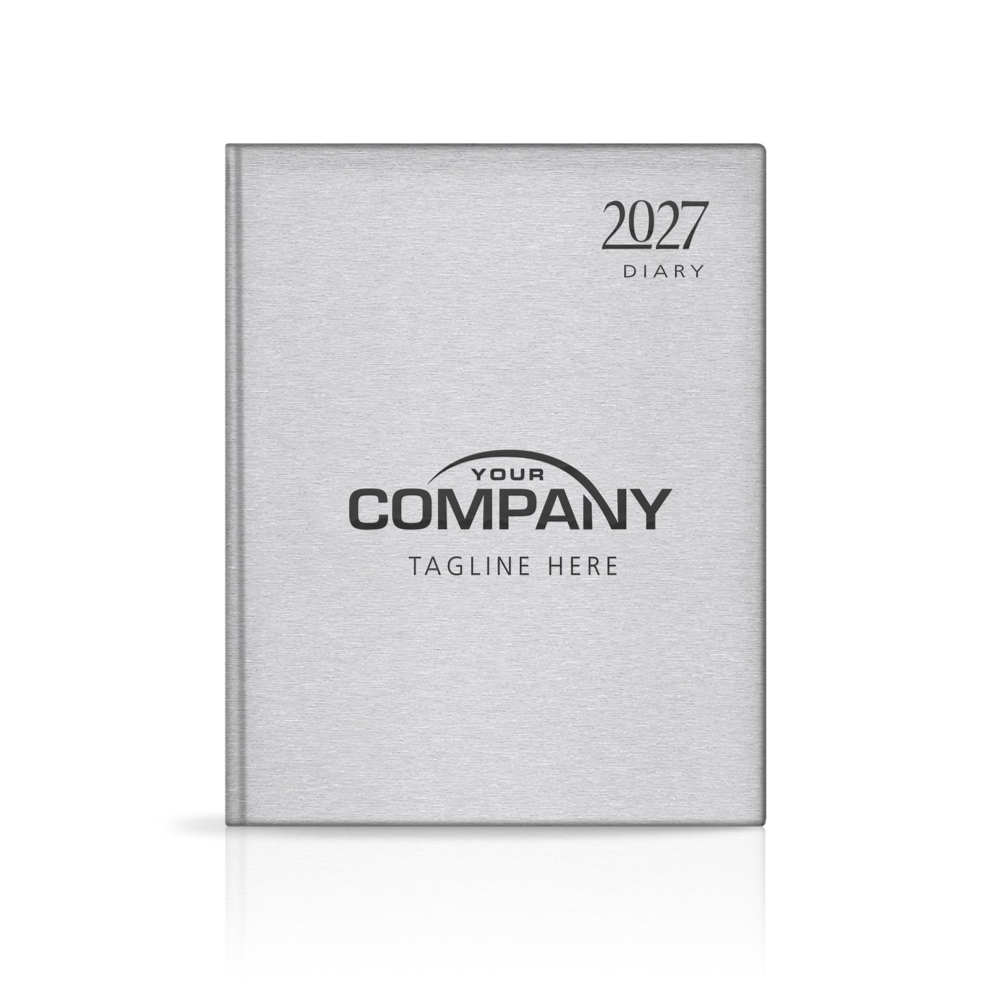 Quarto Linen Padded Customised Diary