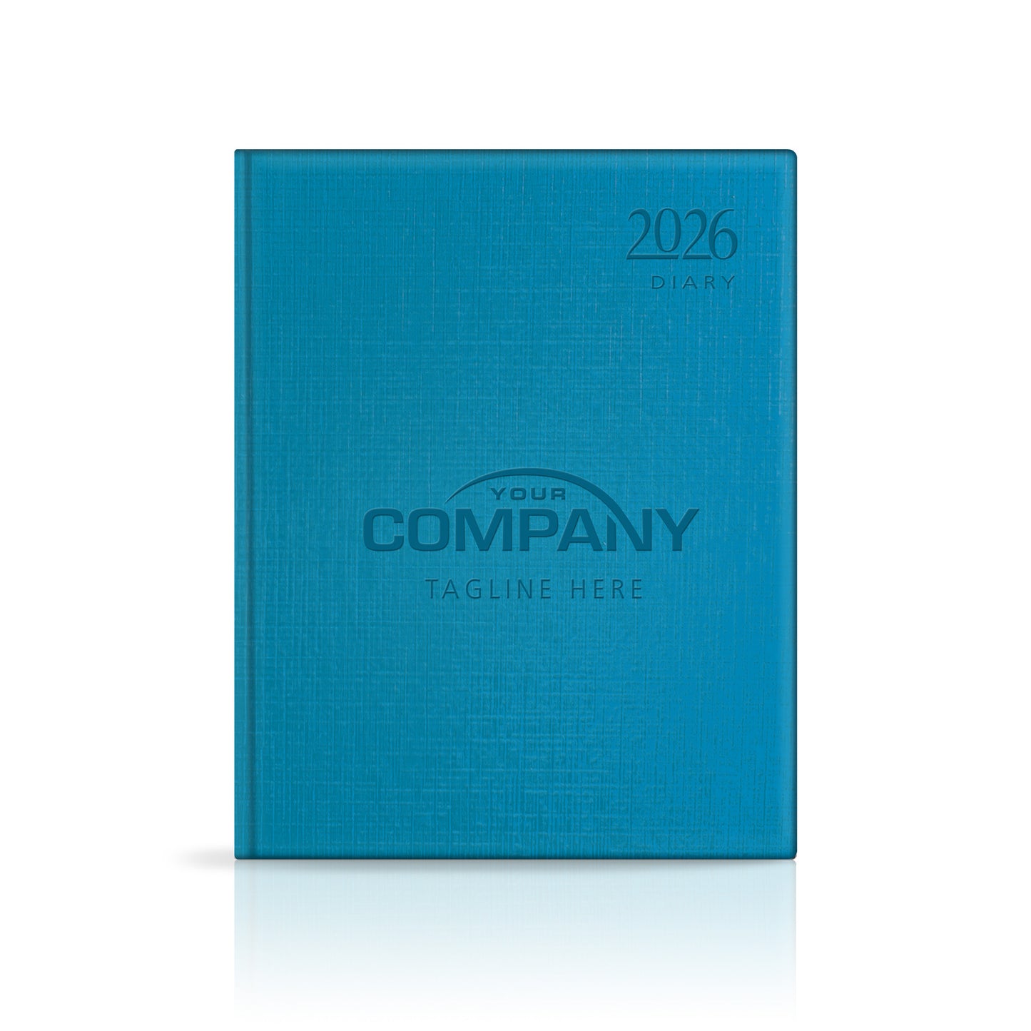 Quarto Leatherette Padded Customised Diary