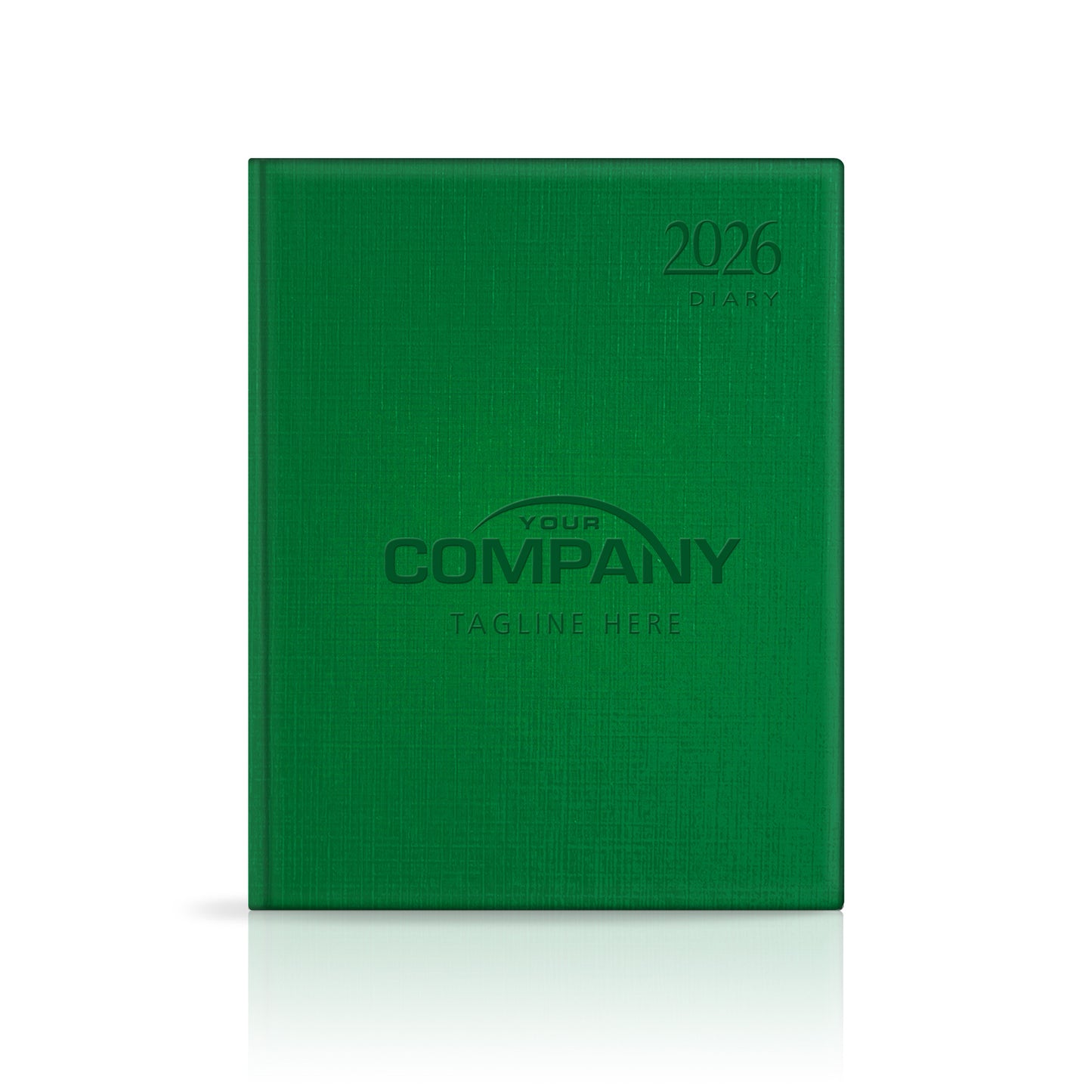 Quarto Leatherette Padded Customised Diary