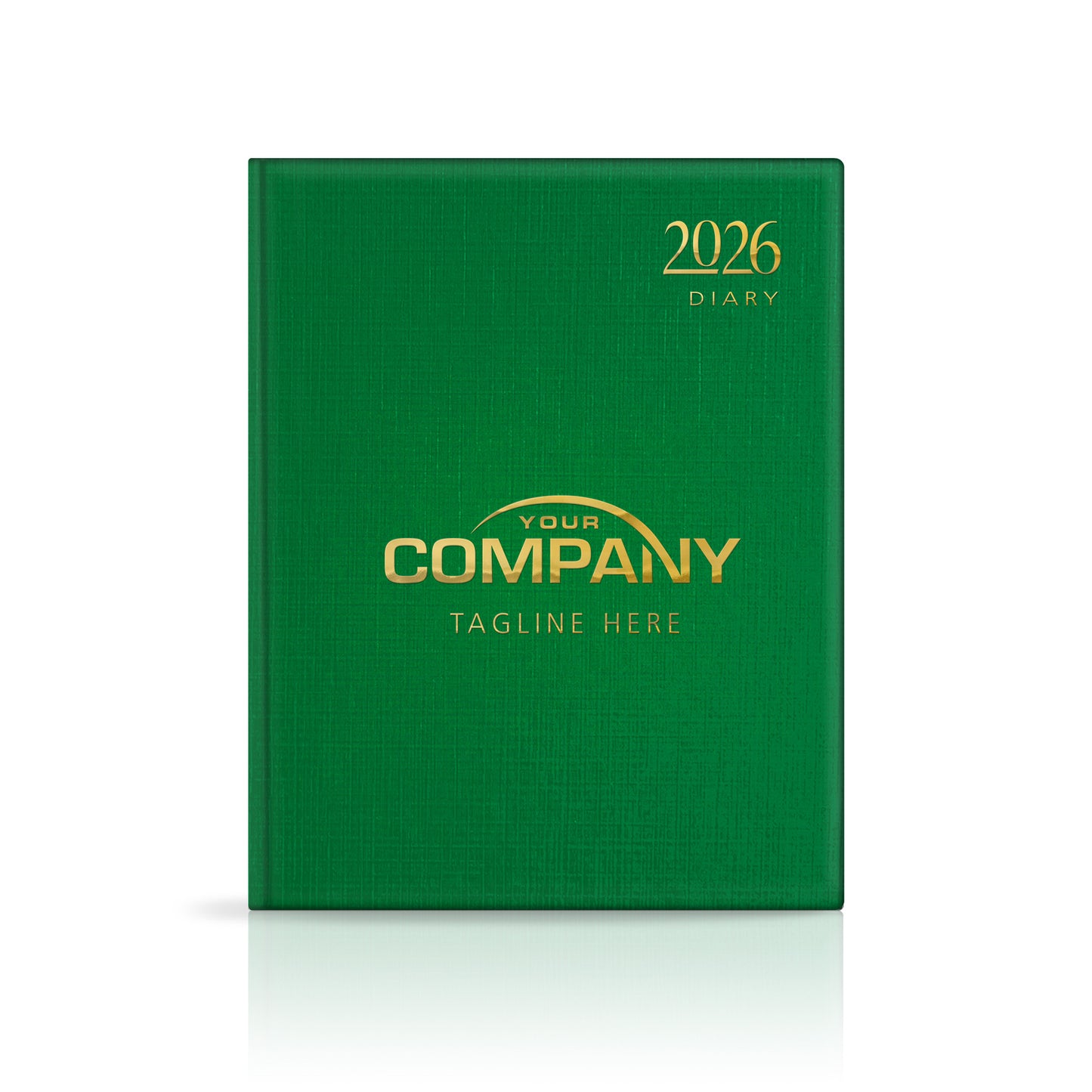 Quarto Leatherette Padded Customised Diary