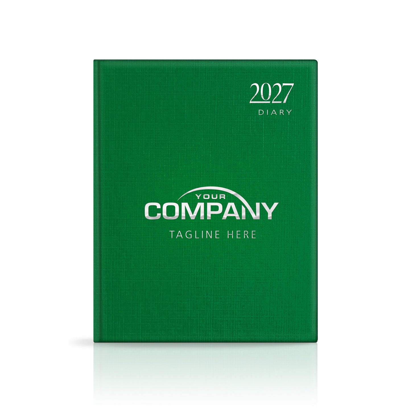 Quarto Linen Padded Customised Diary