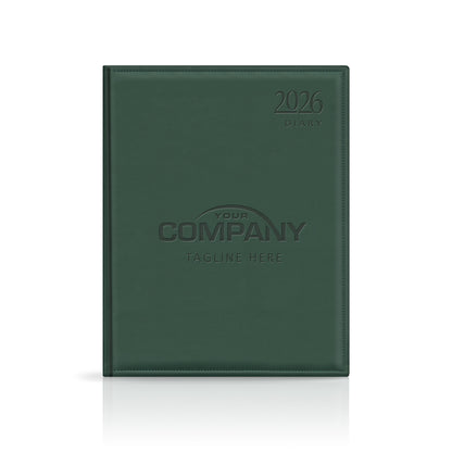 Quarto Monaco Deluxe 'Stitched Edge' Padded Custom Diary