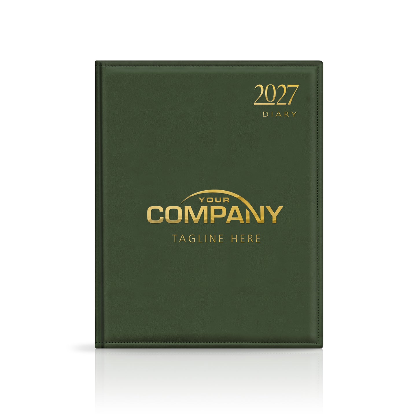 Quarto Monaco Deluxe 'Stitched Edge' Padded Customised Diary