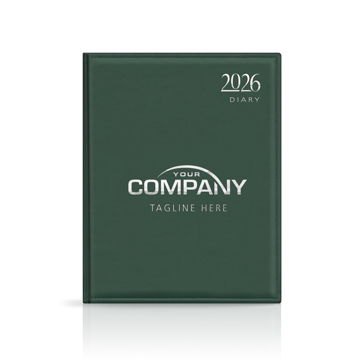Quarto Monaco Deluxe 'Stitched Edge' Padded Custom Diary