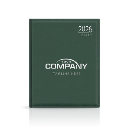 Quarto Monaco Deluxe 'Stitched Edge' Padded Custom Diary