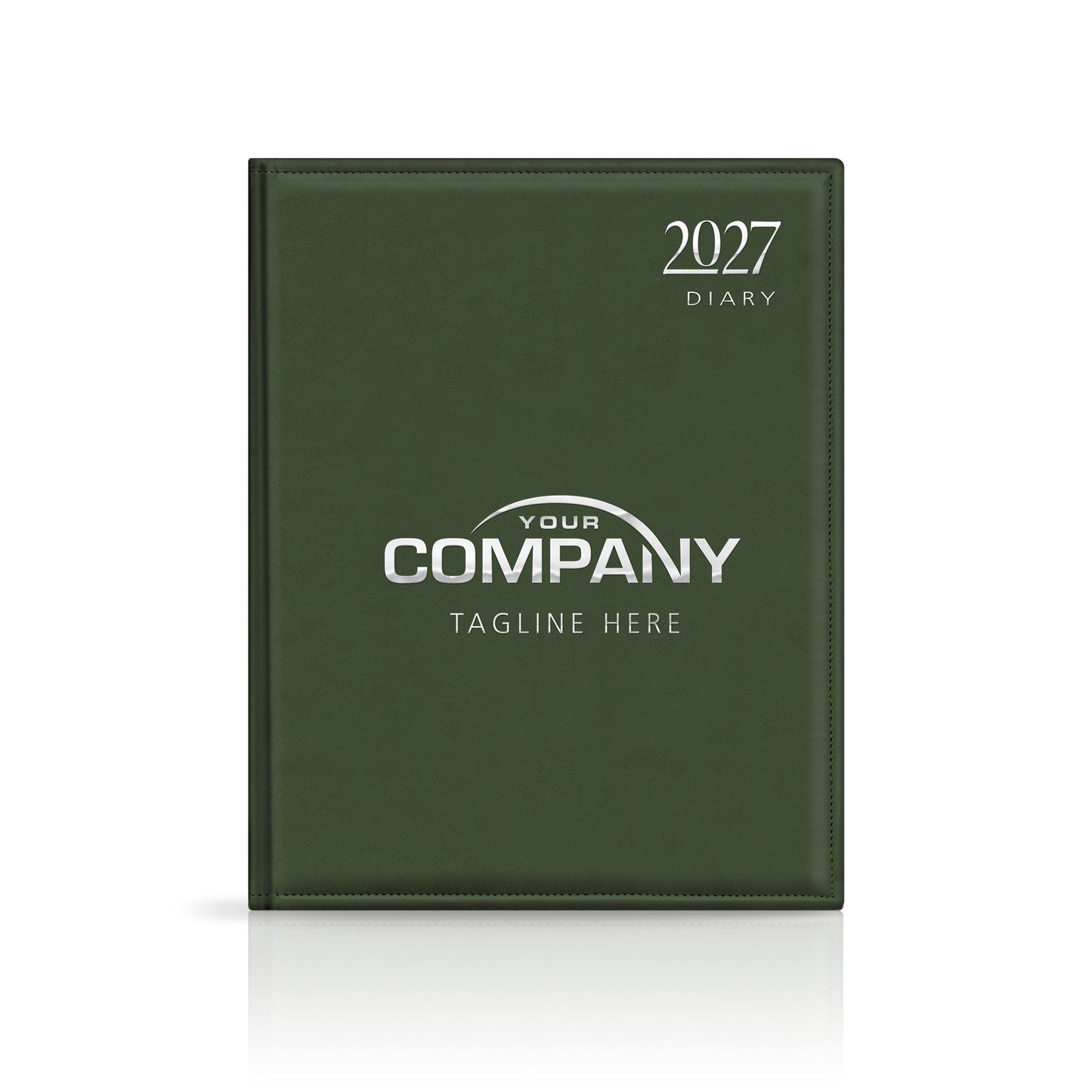 Quarto Monaco Deluxe 'Stitched Edge' Padded Customised Diary