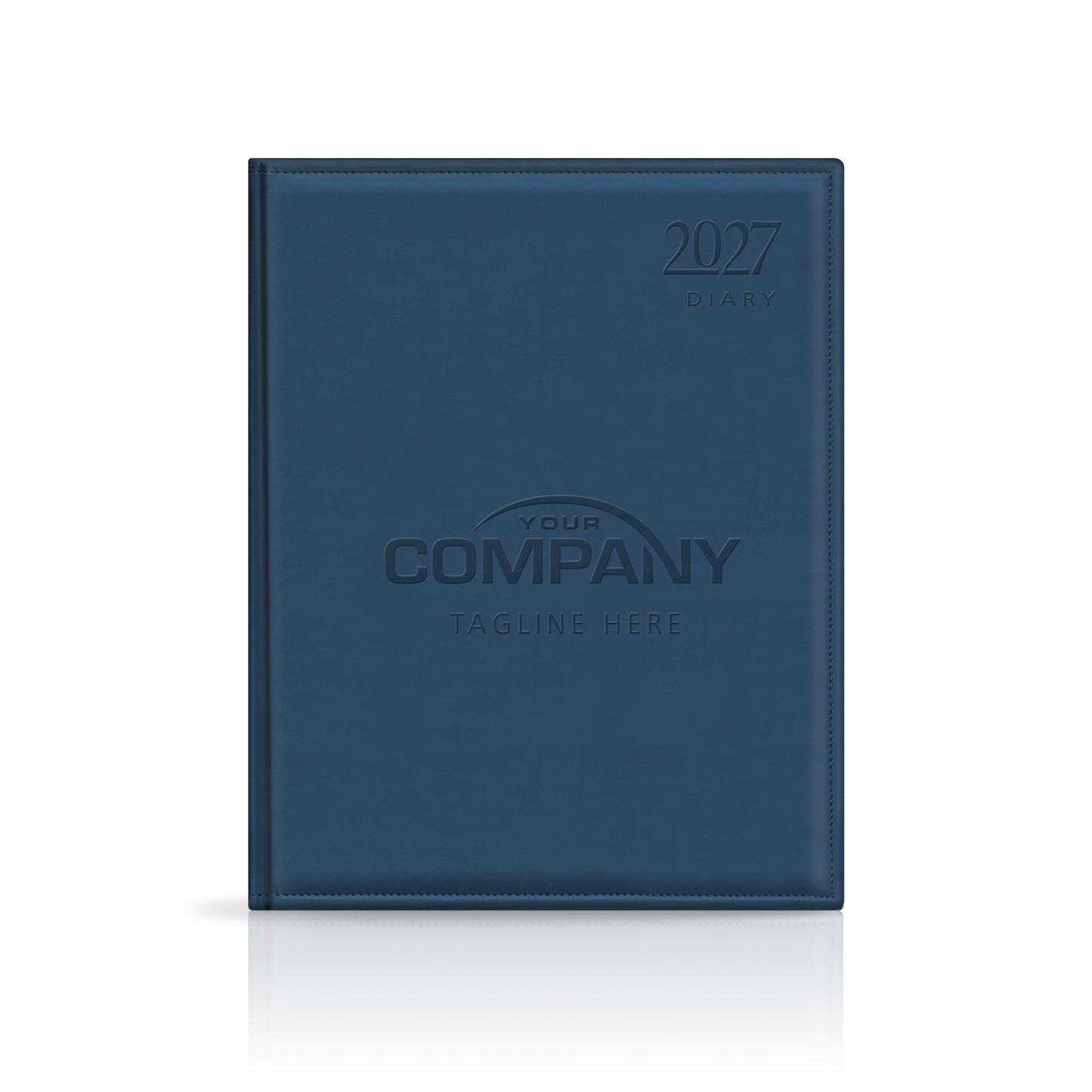 Quarto Monaco Deluxe 'Stitched Edge' Padded Customised Diary