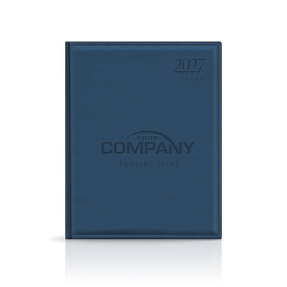 Quarto Monaco Deluxe 'Stitched Edge' Padded Customised Diary