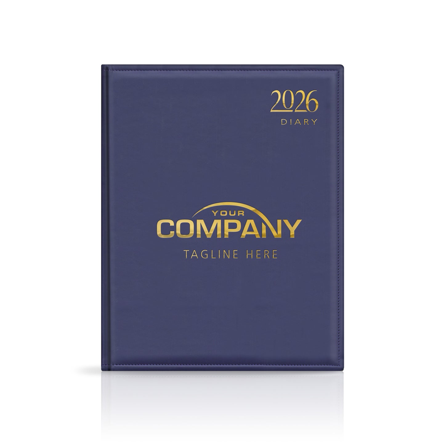 Quarto Monaco Deluxe 'Stitched Edge' Padded Custom Diary