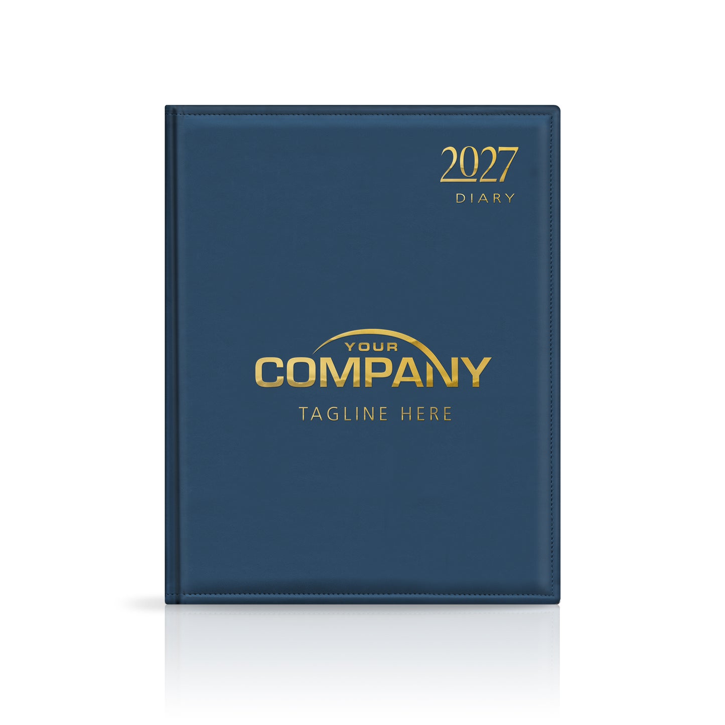 Quarto Monaco Deluxe 'Stitched Edge' Padded Customised Diary