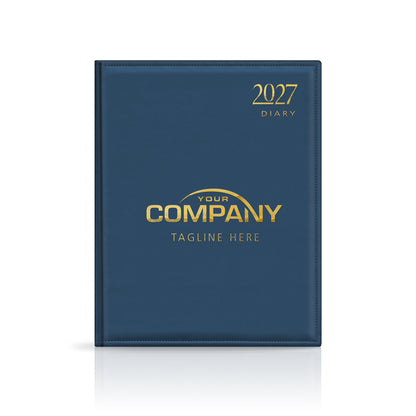 Quarto Monaco Deluxe 'Stitched Edge' Padded Customised Diary