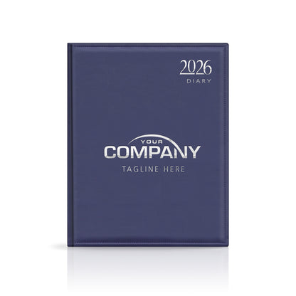 Quarto Monaco Deluxe 'Stitched Edge' Padded Custom Diary