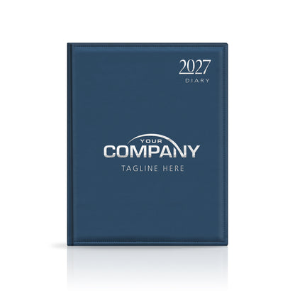 Quarto Monaco Deluxe 'Stitched Edge' Padded Customised Diary