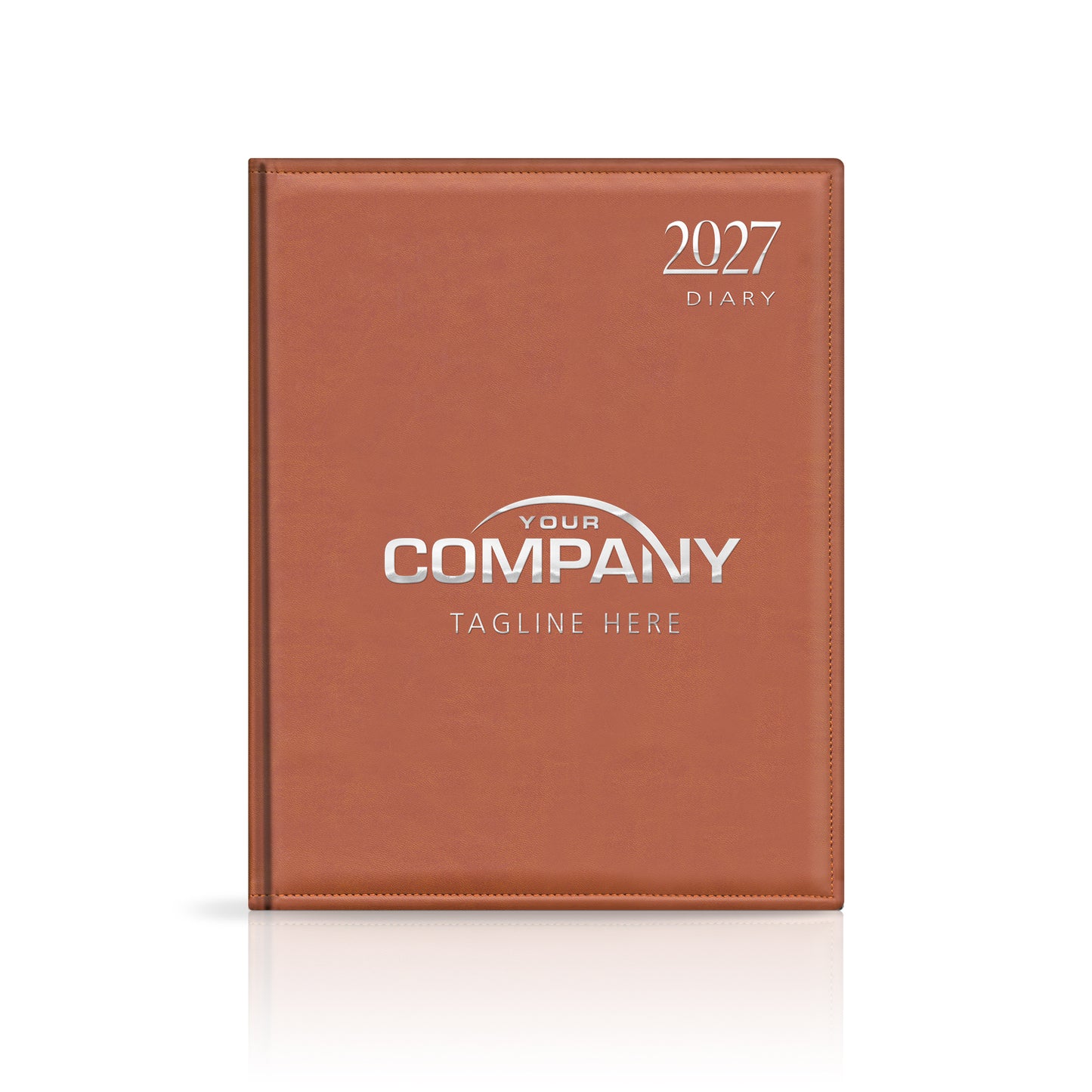 Quarto Monaco Deluxe 'Stitched Edge' Padded Customised Diary