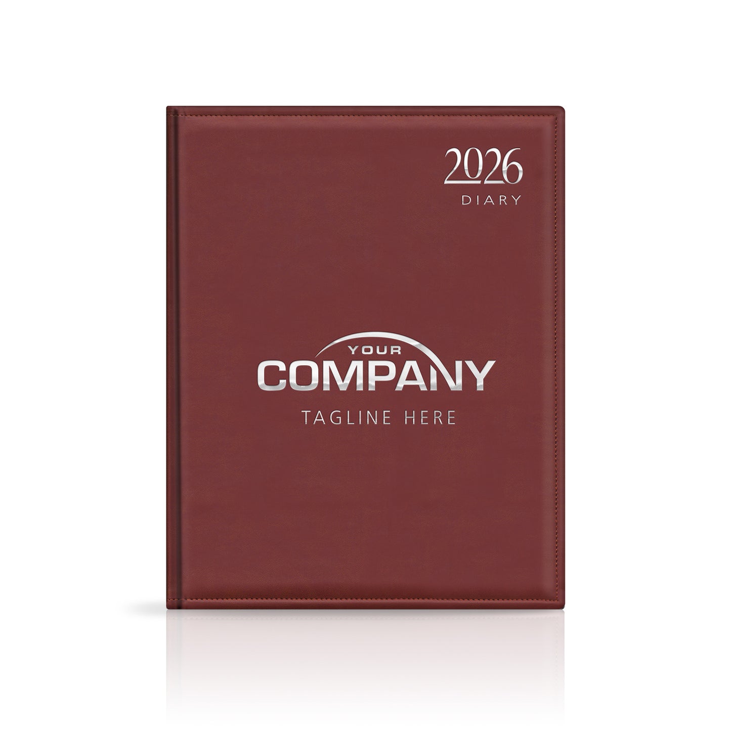 Quarto Monaco Deluxe 'Stitched Edge' Padded Custom Diary