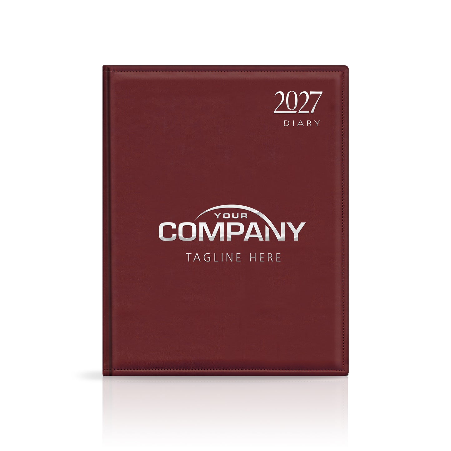 Quarto Monaco Deluxe 'Stitched Edge' Padded Customised Diary