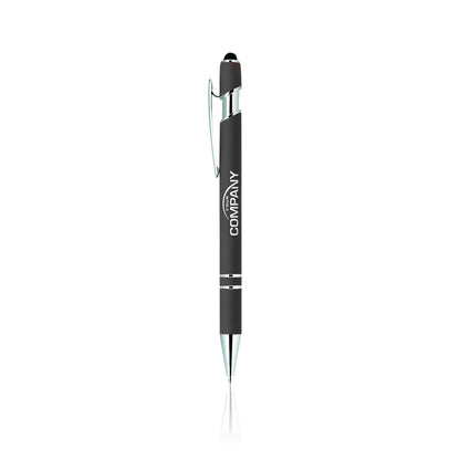 Ramsey Soft Touch Rubberised Finish Metal - Custom Corporate Ball Pen