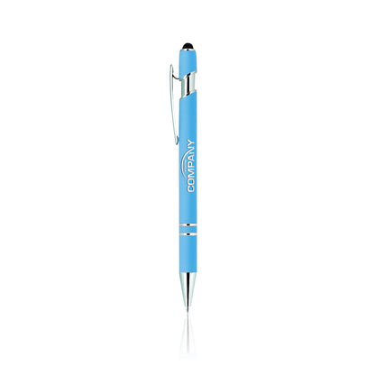 Ramsey Soft Touch Rubberised Finish Metal - Custom Corporate Ball Pen