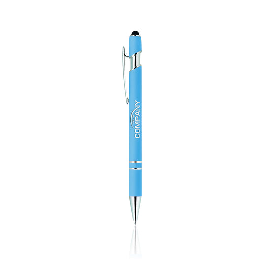 Ramsey Soft Touch Rubberised Finish Metal - Custom Corporate Ball Pen